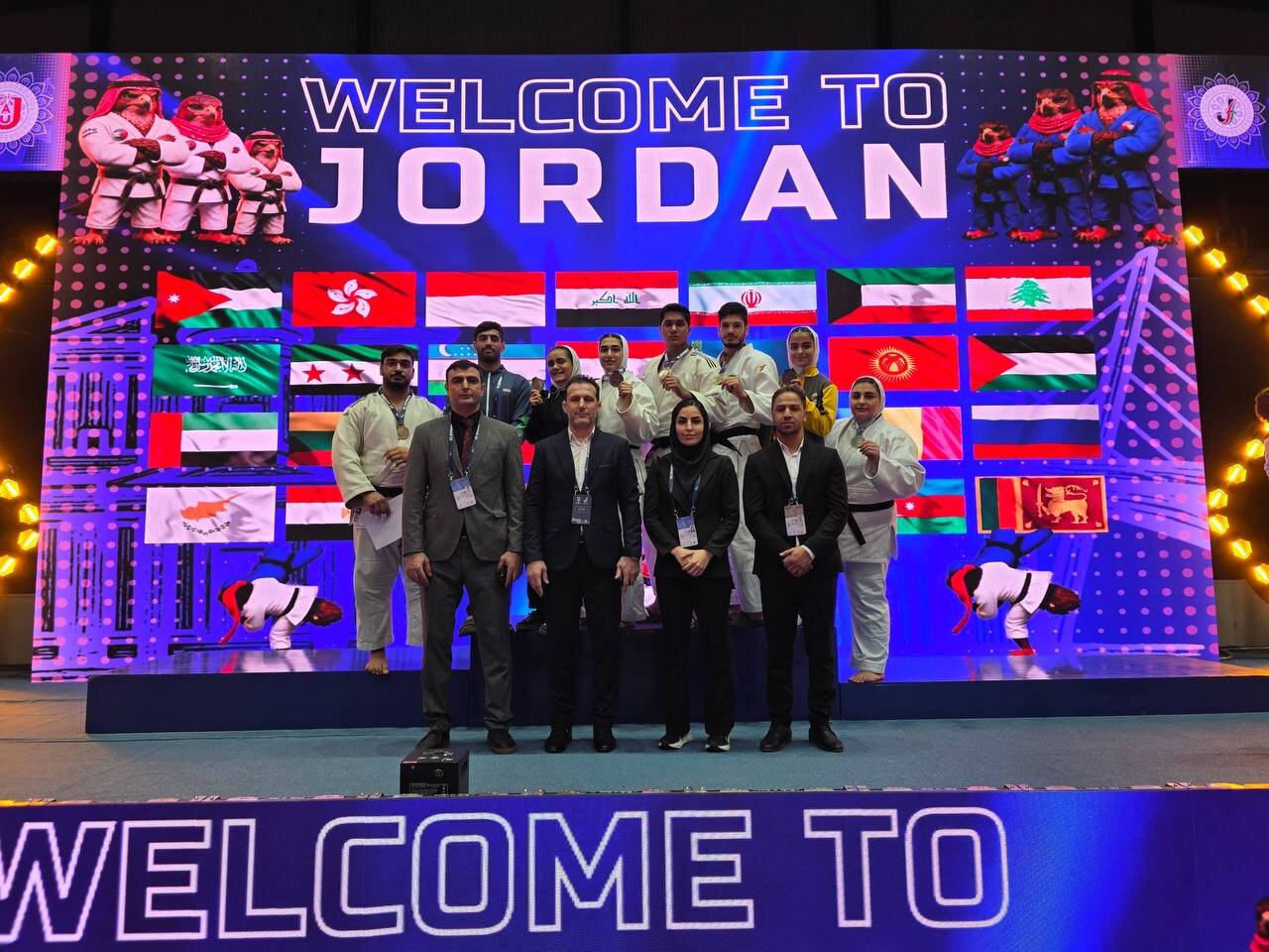 تیم ملی جودو ایران قهرمان کاپ آسیا شد