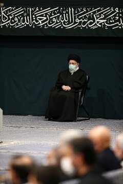 پنجمین شب مراسم عزاداری حضرت زهرا (س) با حضور رهبر انقلاب