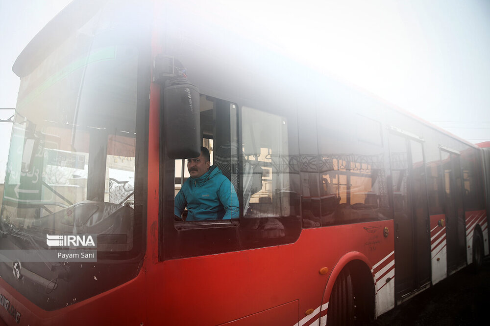 بارش برف در تهران