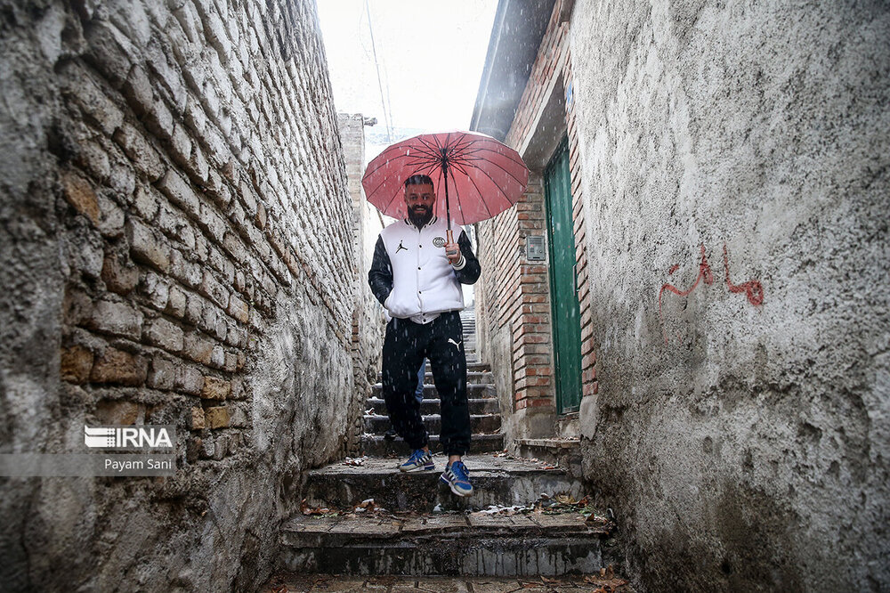 بارش برف در تهران