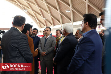 تصاویر | خانم‌هایی با لباس ارتش آمریکا در قلب تهران؛ نمایشگاه صنعت تفریحات در شهر آفتاب