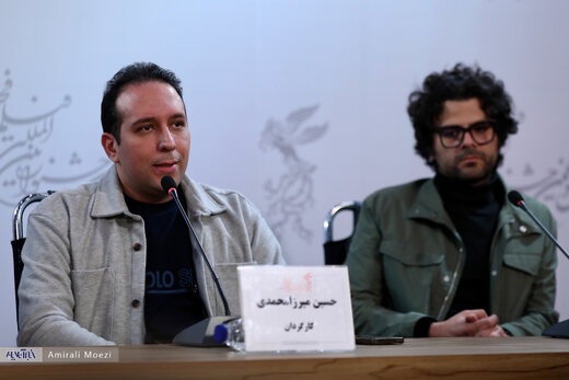 نشست و فتوکال فیلم کت چرمی