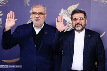 تصاویر | وزیر نفت در جشنواره فیلم فجر