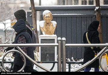 بارش برف در تهران
