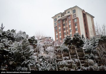 بارش برف در تهران