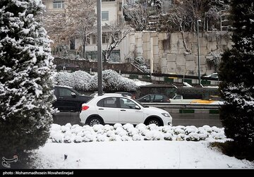 بارش برف در تهران