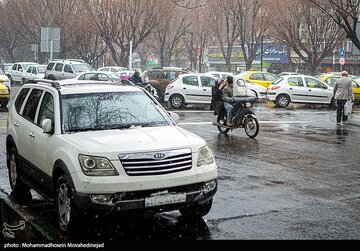 بارش برف در تهران