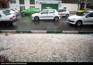 بارش برف در تهران