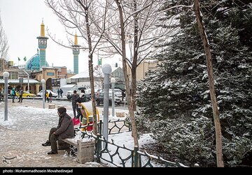 بارش برف در تهران