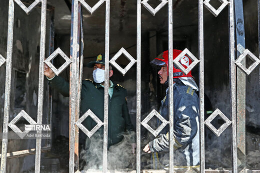 انفجار مرکز گاز سیلندر مایع(LPG) در همدان