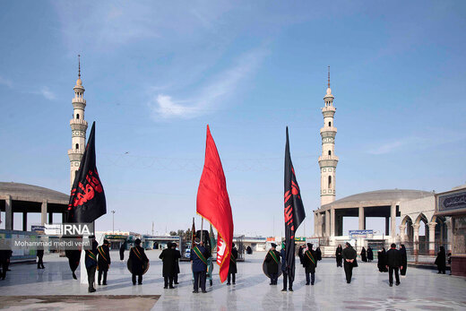 غبارروبی مسجد مقدس جمکران