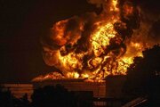 ببینید | انفجار و حریق گسترده در پایتخت اندونزی