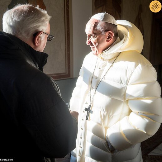عکس‌های جنجالی از پاپ