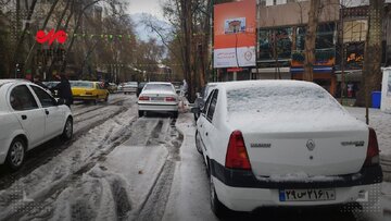 شمال تهران سفیدپوش شد