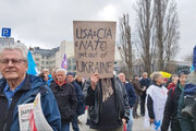 ببینید | تظاهرات در برلین علیه ارسال سلاح به اوکراین