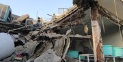 ببینید | تصاویری از شدت تخریب ساختمان دو طبقه در شهر ری براثر انفجار مواد محترقه