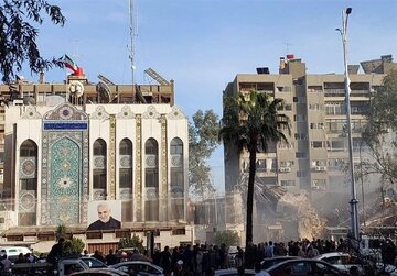 عدوان صهيوني يستهدف القنصلية الايرانية في دمشق