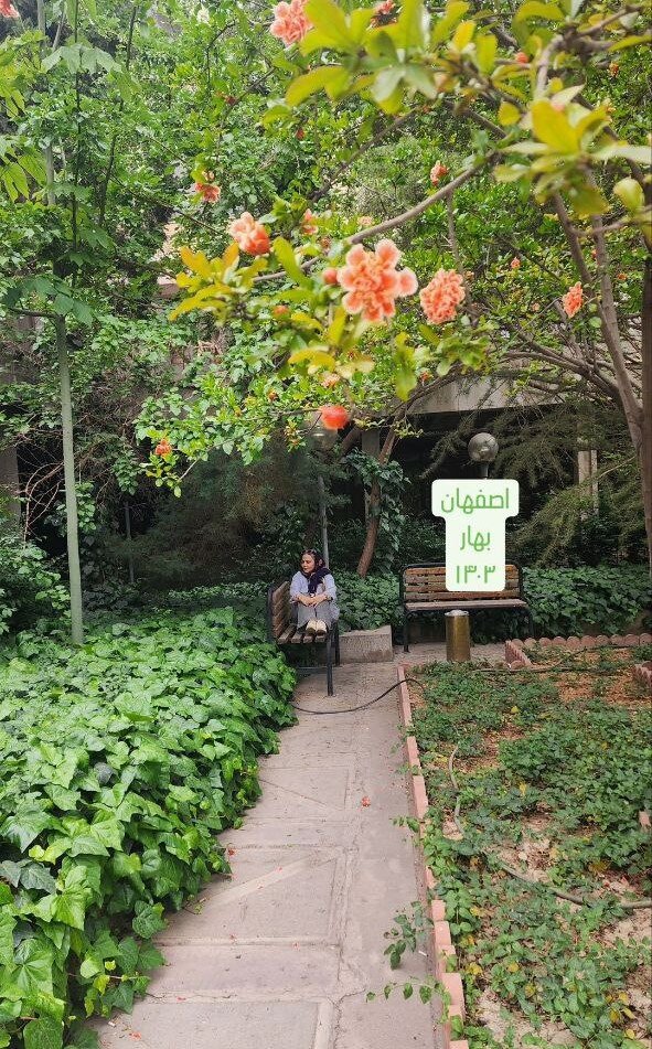 عکس | باغنشینی بهاره رهنما در اردیبهشت اصفهان