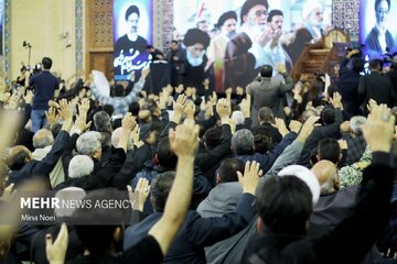مراسم ترحیم شهید «آیت الله آل هاشم» امام جمعه تبریز