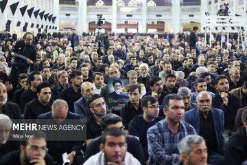 مراسم ترحیم شهید «آیت الله آل هاشم» امام جمعه تبریز
