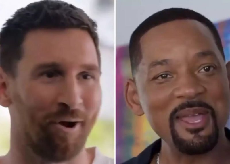 ببینید | هنرنمایی لیونل مسی در یک فیلم آمریکایی به همراه ویل اسمیت