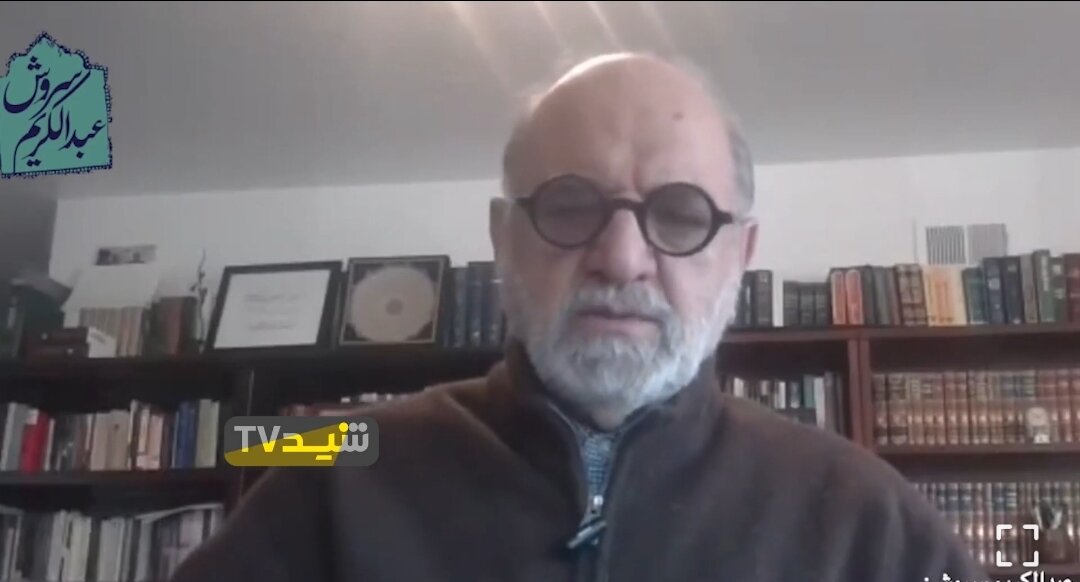 ببینید | عبدالکریم سروش: ایستادگی سپاه و ارتش ایران، مایه غرور ما و موجب شگفتگی جهانیان شد